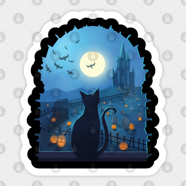 Spooky Halloween Sticker by claudiecb